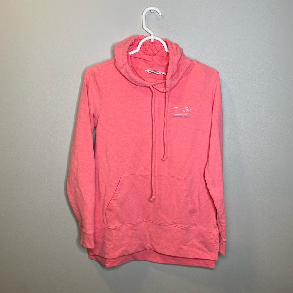 Vineyard vines pink salmon women’s size XXS sweatshirt hoodie long sleeve